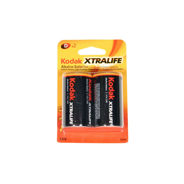 Alkalne baterije KODAK EXTRALIFE D20/2kom 394 3420